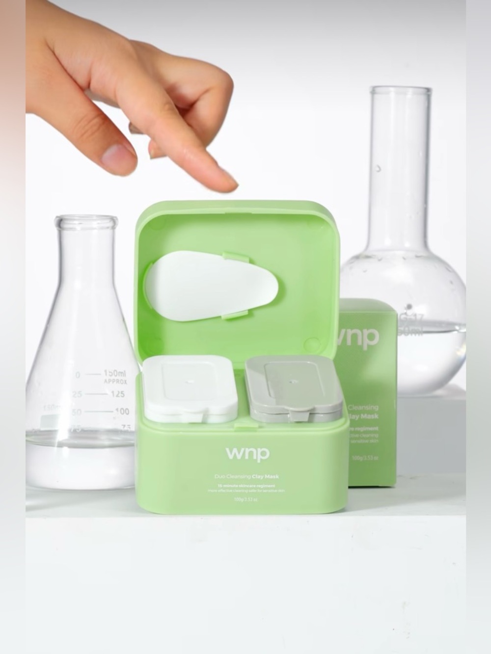 wnp Duo Cleansing Clay Mask, NWT